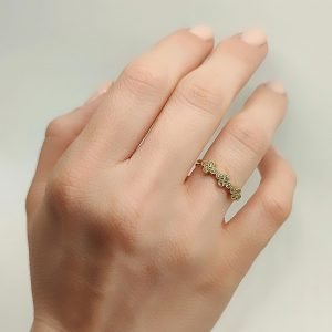 Χρυσό Δαχτυλίδι 14K MSD-10219Y