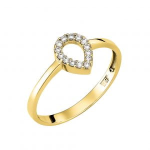 Χρυσό Δαχτυλίδι 14Κ MSD-10230Y