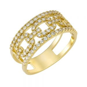 Χρυσό Δαχτυλίδι 14Κ MSD-10228Y