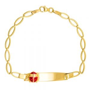 Ταυτότητα Παιδική Χρυσή Κ14 KBT-20406Y