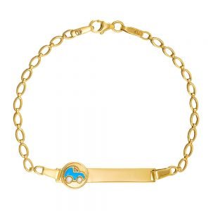 Ταυτότητα Παιδική Χρυσή Κ14 KBT-20403Y