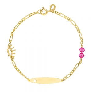 Ταυτότητα Παιδική Χρυσή Κ14 IPT-20412Y