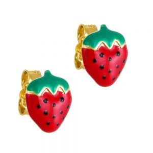 Σκουλαρίκια Χρυσά Παιδικά Κ14 KBS-20653Y