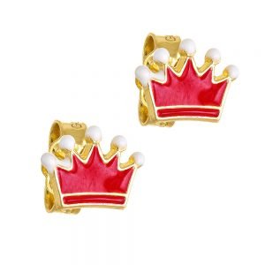 Σκουλαρίκια Χρυσά Παιδικά Κ14 KBS-20670Y