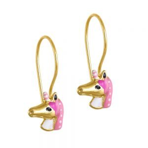 Σκουλαρίκια Χρυσά Παιδικά Κ14 KBS-20631KY