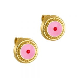 Σκουλαρίκια Χρυσά Παιδικά Κ14 KBS-20629Y