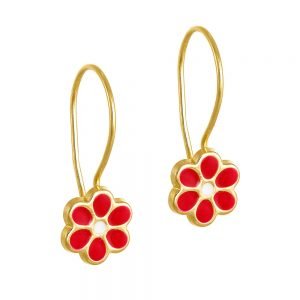 Σκουλαρίκια Χρυσά Παιδικά Κ14 KBS-20650KY