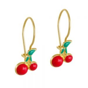 Σκουλαρίκια Χρυσά Παιδικά Κ14 KBS-20644KY