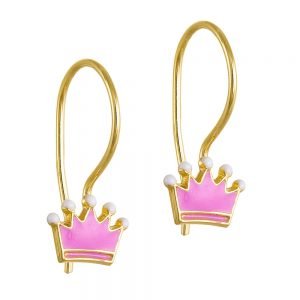 Σκουλαρίκια Χρυσά Παιδικά Κ14 KBS-20686KY