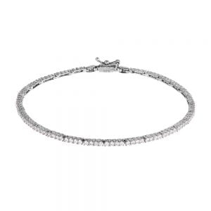 Βραχιόλι Λευκόχρυσο Γυναικείο Κ14 MSB-20622W
