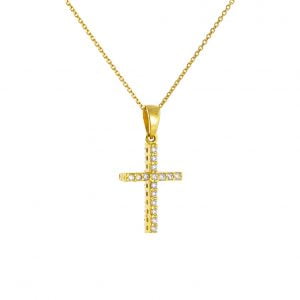 Σταυρουδάκι Χρυσό  Κ14 MKS-20735Y