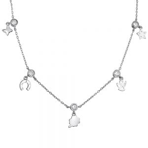 Κολιέ Ασημένιο 925 ASZ-0179W