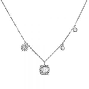 Κολιέ Ασημένιο 925 ASZ-0225W
