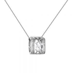 Κολιέ Ασημένιο 925 ASZ-0210W