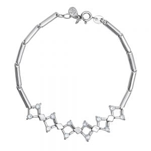 Βραχιόλι Ασημένιο 925 Γυναικείο Κ14 ASM-0117W