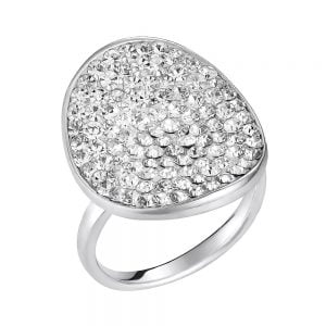 Δαχτυλίδι Ασημένιο 925 Με Λευκές Πέτρες ASM-0145W