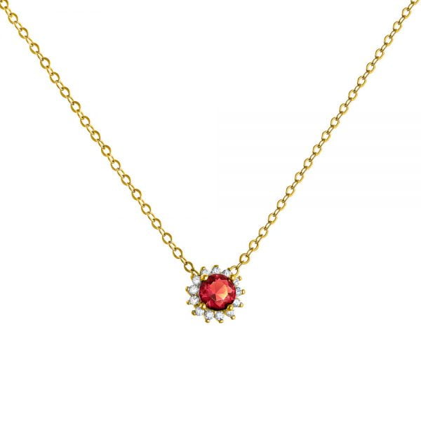 FIJ6930 Gold Red