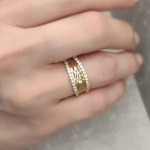 Χρυσό Δαχτυλίδι Κ14 MSD-10222G