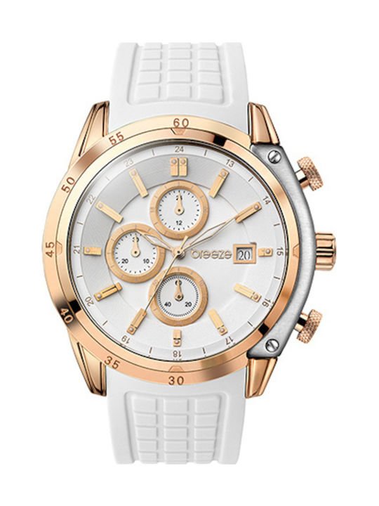fixedratio 20220803103804 breeze stylish tech rose gold white rubber chronograph 110151 13