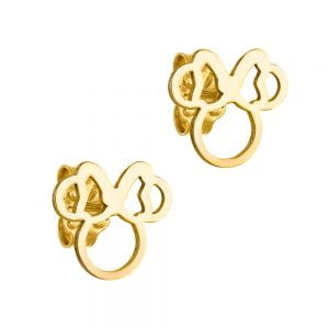 Σκουλαρίκια Χρυσά 14Κ “minnie mouse” IPS-20664Y