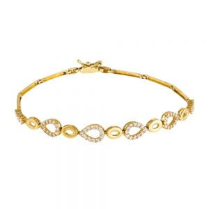 Βραχιόλι Χρυσό Γυναικείο 14Κ MSB-20619Y