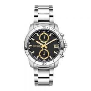 Ρολόι Γυναικείο BREEZE 612391.2 Με Μπρασελέ Από Ανοξείδωτο Ατσάλι Σε Ασημί Χρώμα Της Σειράς Sparkly