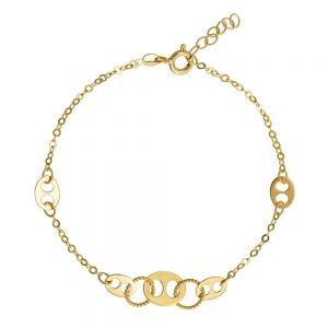 Βραχιόλι Χρυσό 14K Γυναικείο AMV-21782Y