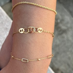 Βραχιόλι Χρυσό 14K Γυναικείο AMV-21782Y