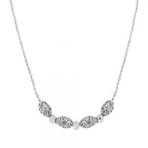 Κολιέ Ασημένιο 925 MKS-22128W