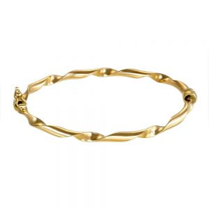 Βραχιόλι Χρυσό 14Κ Λουστρέ Στριφτό AAV-21939Y