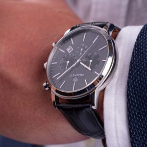 Ανδρικό Ρολόι GANT G132006 Της Σειράς “CLEVELAND” Με Δερμάτινο Λουρί