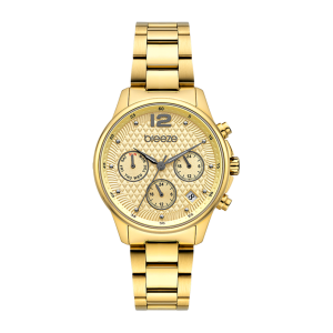 Ρολόι Γυναικείο BREEZE 212431.2 Με Μπρασελέ Από Ανοξείδωτο Ατσάλι Σε Χρυσό Χρώμα Της Σειράς Enigma