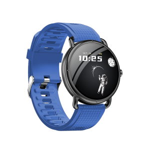 Smartwatch Das.4 Με Μαύρη Κάσα & Μπλε Λουρί Σιλικόνης 203075072