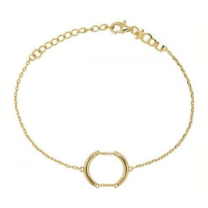 Βραχιόλι Ασημένιο 925 JCOU Επιχρυσωμένο JW904G2-01