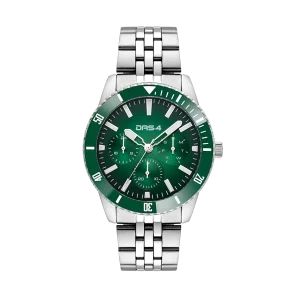Ρολόι Ανδρικό Das.4 Με Πράσινο Χρώμα Καντράν & Μπρασελέ Από Ανοξείδωτο Ατσάλι 2031351081