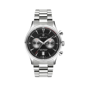 Ανδρικό Ρολόι GANT G135001 Της Σειράς “Spencer” Με Ασημί Μπρασελέ Από Ανοξείδωτο Ατσάλι