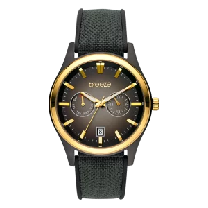 Ρολόι Ανδρικό BREEZE 112452.2 Με Μαύρο Καουτσούκ Λουρί Της Σειράς Standout