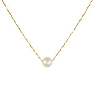 Κολιέ Χρυσό Κ14 Με Μαργαριτάρι IPK-23077Y