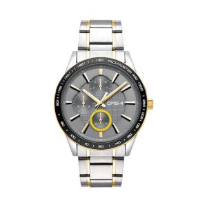 Ρολόι Ανδρικό Das.4 Με Μαύρο Χρώμα Καντράν & Μπρασελέ Από Ανοξείδωτο Ατσάλι 2031350261