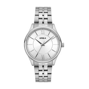 Ρολόι Γυναικείο Das.4 Με Ασημί Χρώμα Καντράν & Μπρασελέ Από Ανοξείδωτο Ατσάλι 2031100381