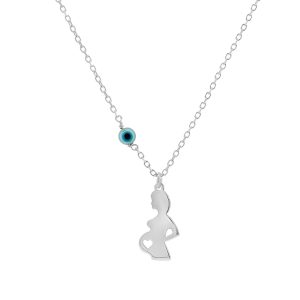 Κολιέ Ασημένιο 925 Για Μελλοντική Μανούλα MRS-23531W