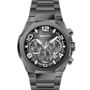 Ρολόι Ανδρικό DUCATI DTWGI0001105 Black Της Σειράς CORSE DT006 Chronograph