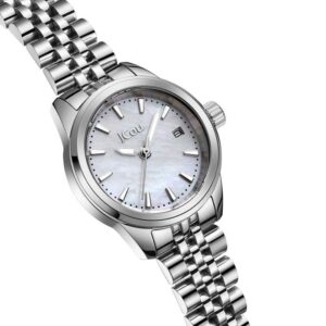 Ρολόι Γυναικείο JCOU 19079-4 Της Σειράς CALISTI Με Ασημί Μπρασελέ Από Ανοξείδωτο Ατσάλι