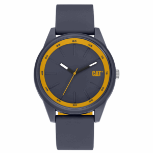 Ρολόι Ανδρικό CATERPILLAR Insignia Με Γκρι Λουρί Σιλικόνης LJ14024427