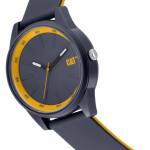 Ρολόι Ανδρικό CATERPILLAR Insignia Με Γκρι Λουρί Σιλικόνης LJ14024427