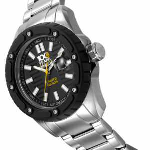 Ρολόι Ανδρικό CATERPILLAR S714811121 Της Σειράς SHOCKMASTER με Μεταλλικό Μπρασελέ και Λουρί Σιλικόνης, Αρ. 257/999