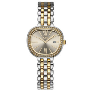 Ρολόι Γυναικείο JCOU 19085-3 Της Σειράς HARP Με Δίχρωμο Μπρασελέ Από Ανοξείδωτο Ατσάλι