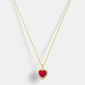 VOGUE Κολιέ Ασημένιο 925 Καρδιά 20175616431