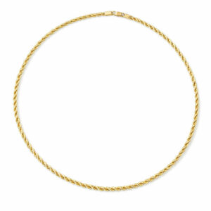 Αλυσίδα Λαιμού Χρυσή Κ14 Κορδόνι KRL-20001G