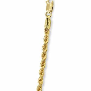 Αλυσίδα Λαιμού Χρυσή Κ14 Κορδόνι KRL-20001G